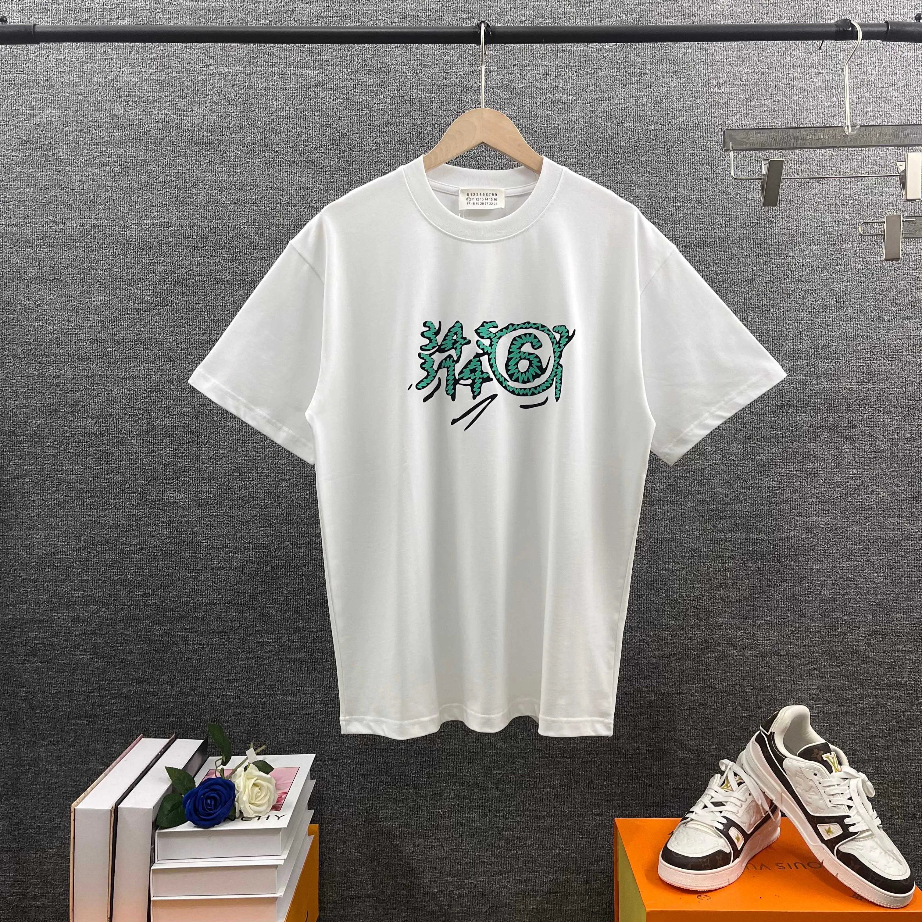 MM 6 * 2026 New Arrival T Same Style ， White Red Size： S （90-130 ） M （120-150 ） L （140-165 ） XL （160-180 ） XXL （180-210 ）